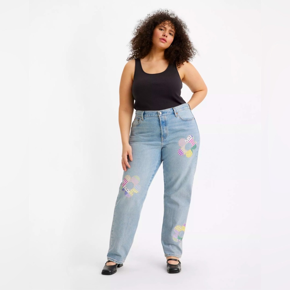 501® ORIGINAL FIT PATCHWORK WOMEN'S JEANS (PLUS SIZE)
